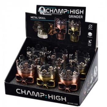 Champ High Grinder Metall Skull, 75 mm, VE: 6 Stück